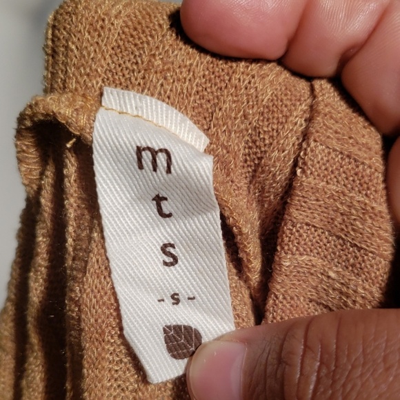 Mts yellow mustard dress with pockets - Picture 5 of 6